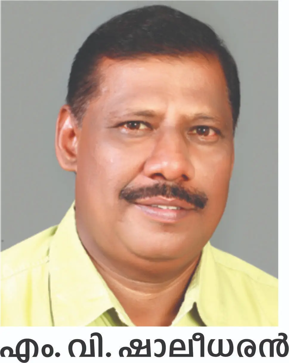 M V  Shaleedharan