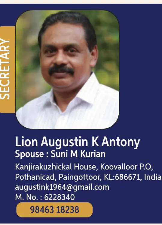 Augustine K Antony