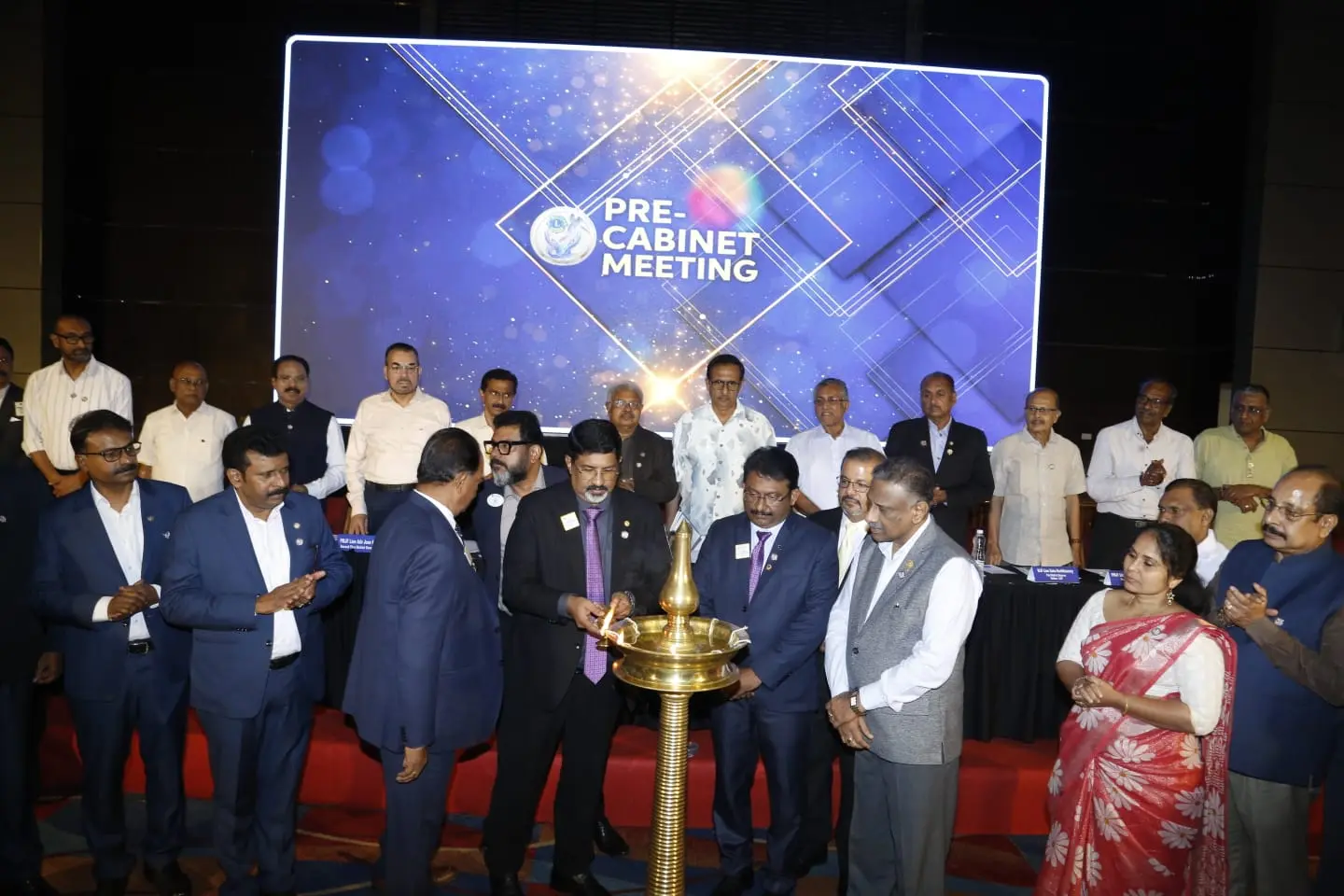 Pre-Cabinet Meeting